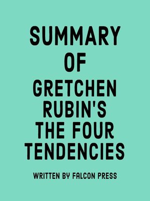 cover image of Summary of Gretchen Rubin's the Four Tendencies